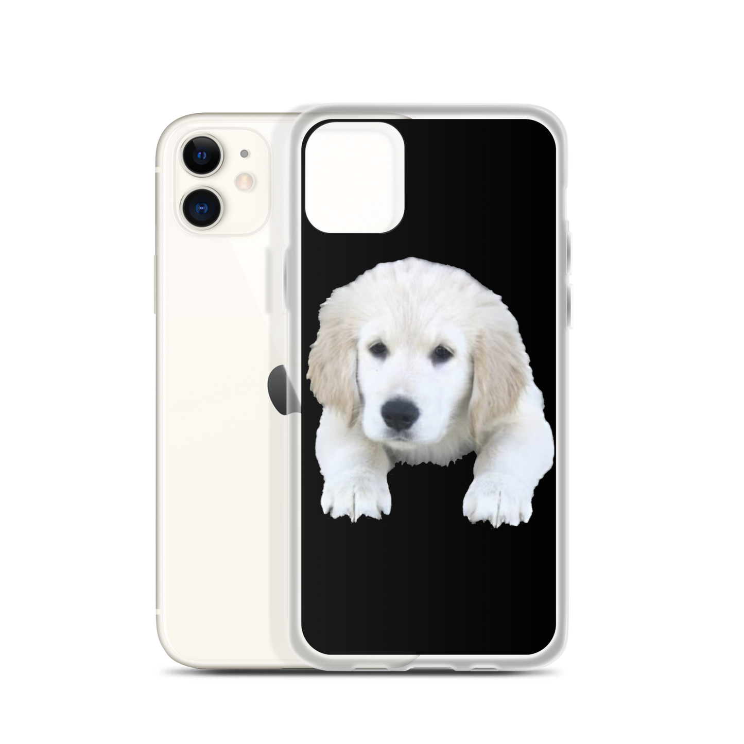 Golden Puppy Clear Case for iPhone®