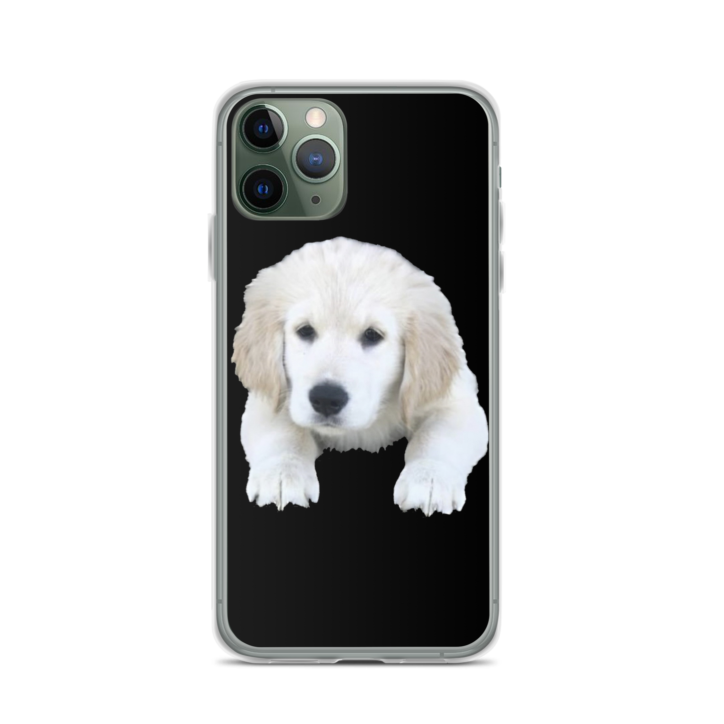 Golden Puppy Clear Case for iPhone®