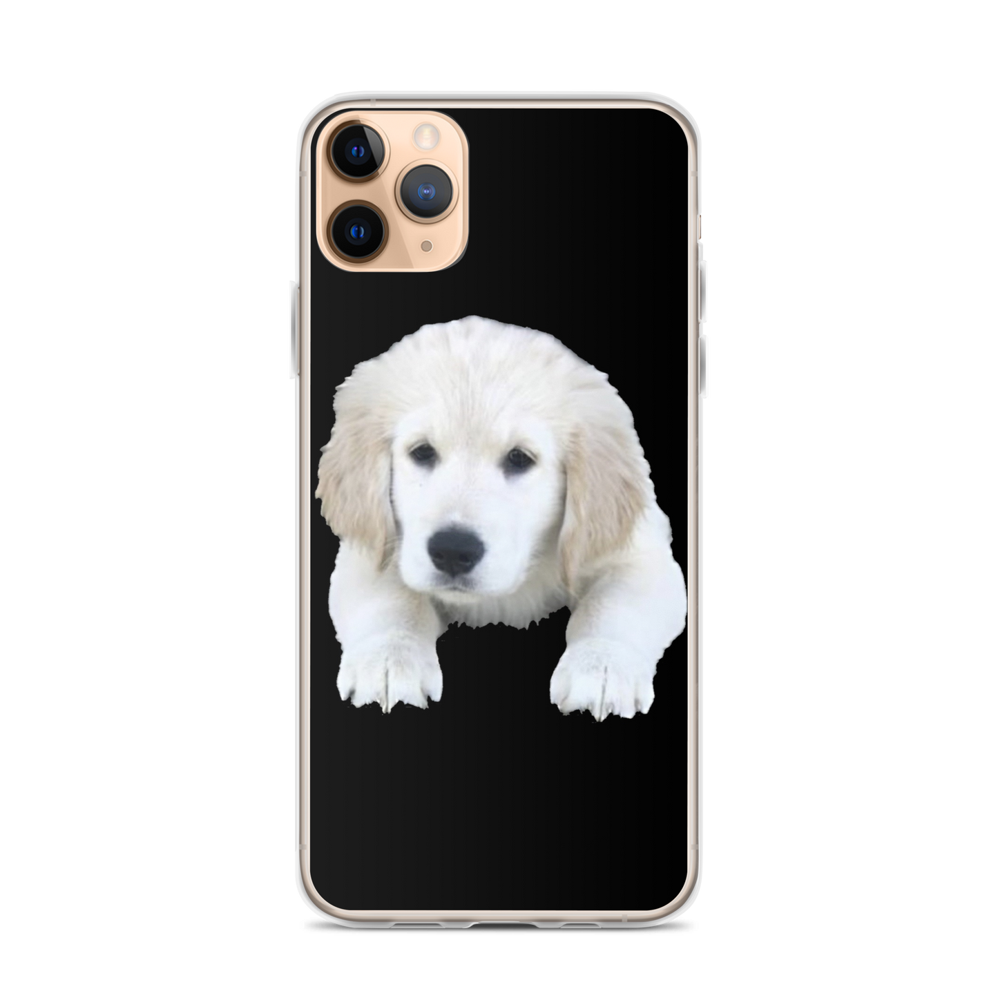 Golden Puppy Clear Case for iPhone®