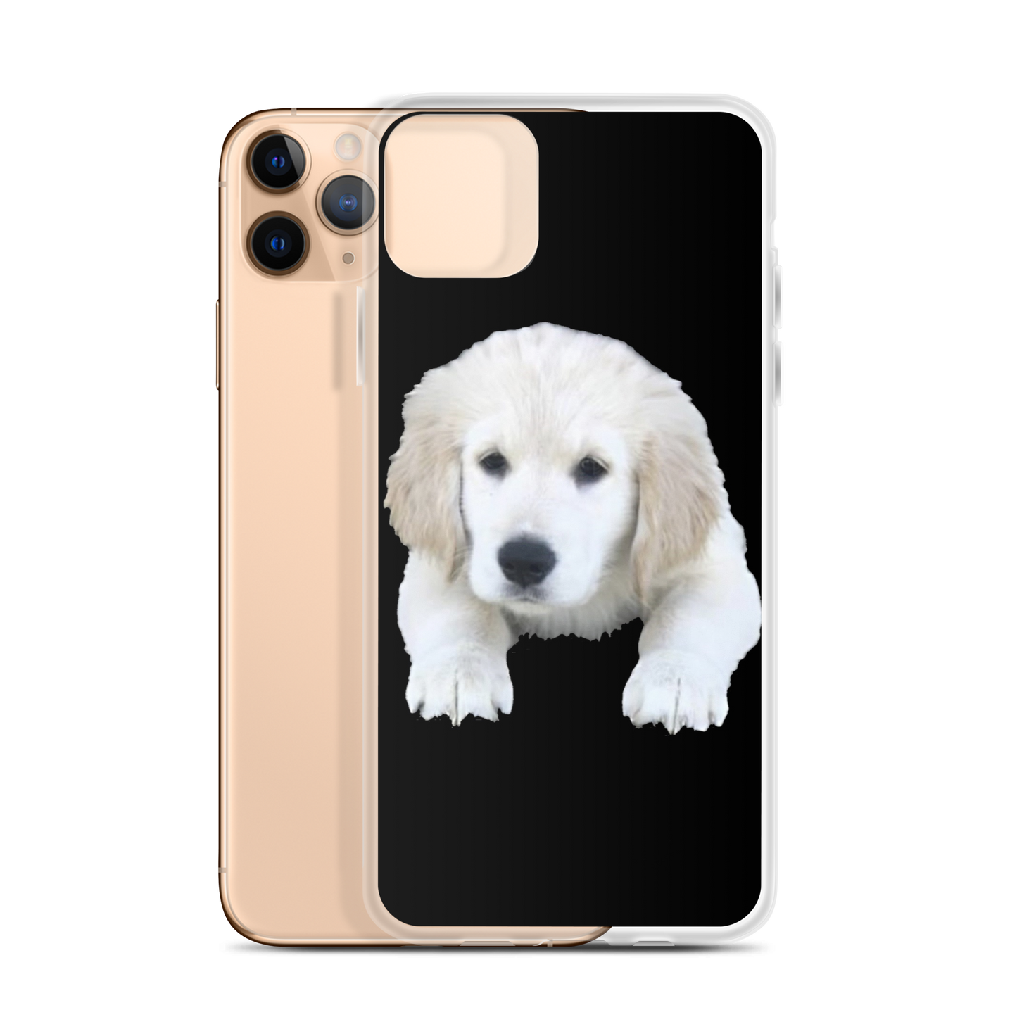 Golden Puppy Clear Case for iPhone®