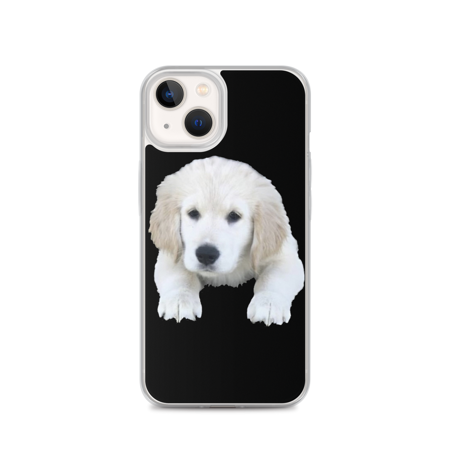 Golden Puppy Clear Case for iPhone®