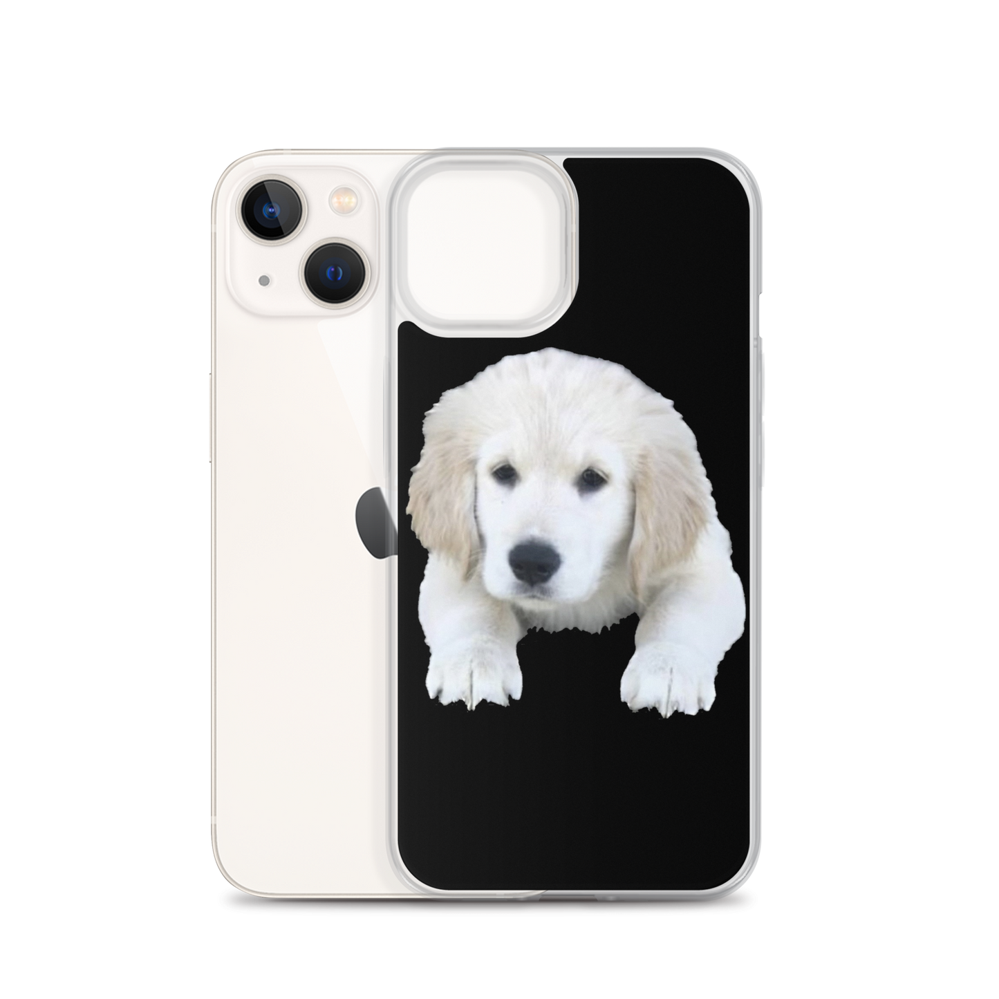 Golden Puppy Clear Case for iPhone®