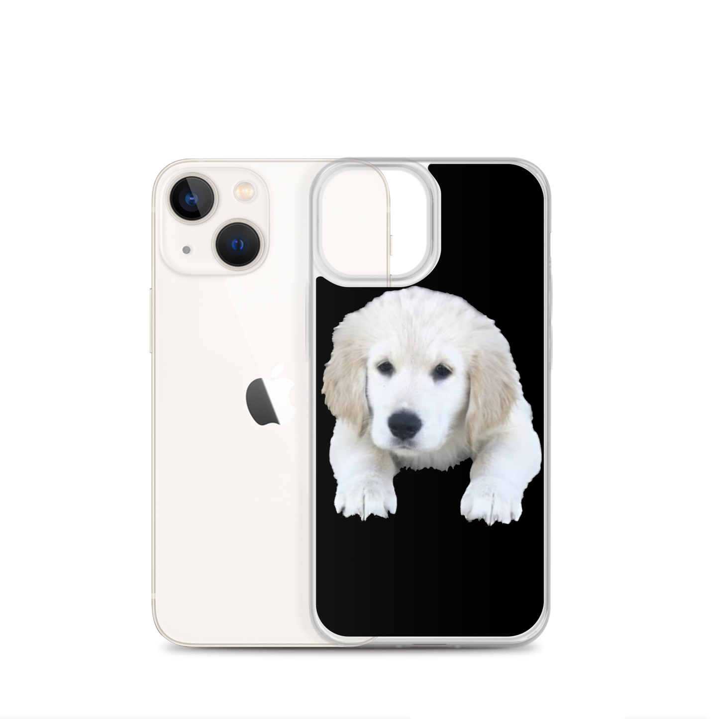 Golden Puppy Clear Case for iPhone®