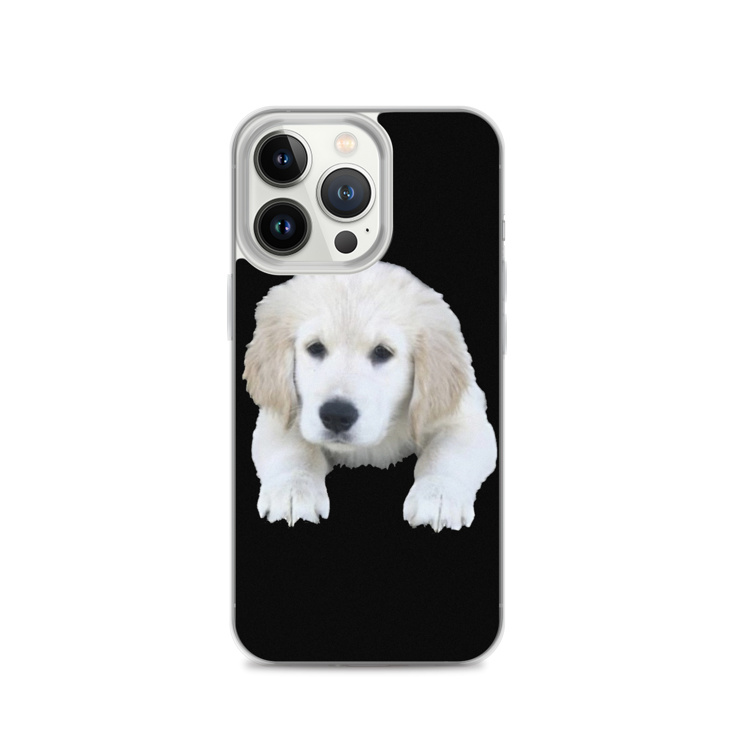 Golden Puppy Clear Case for iPhone®