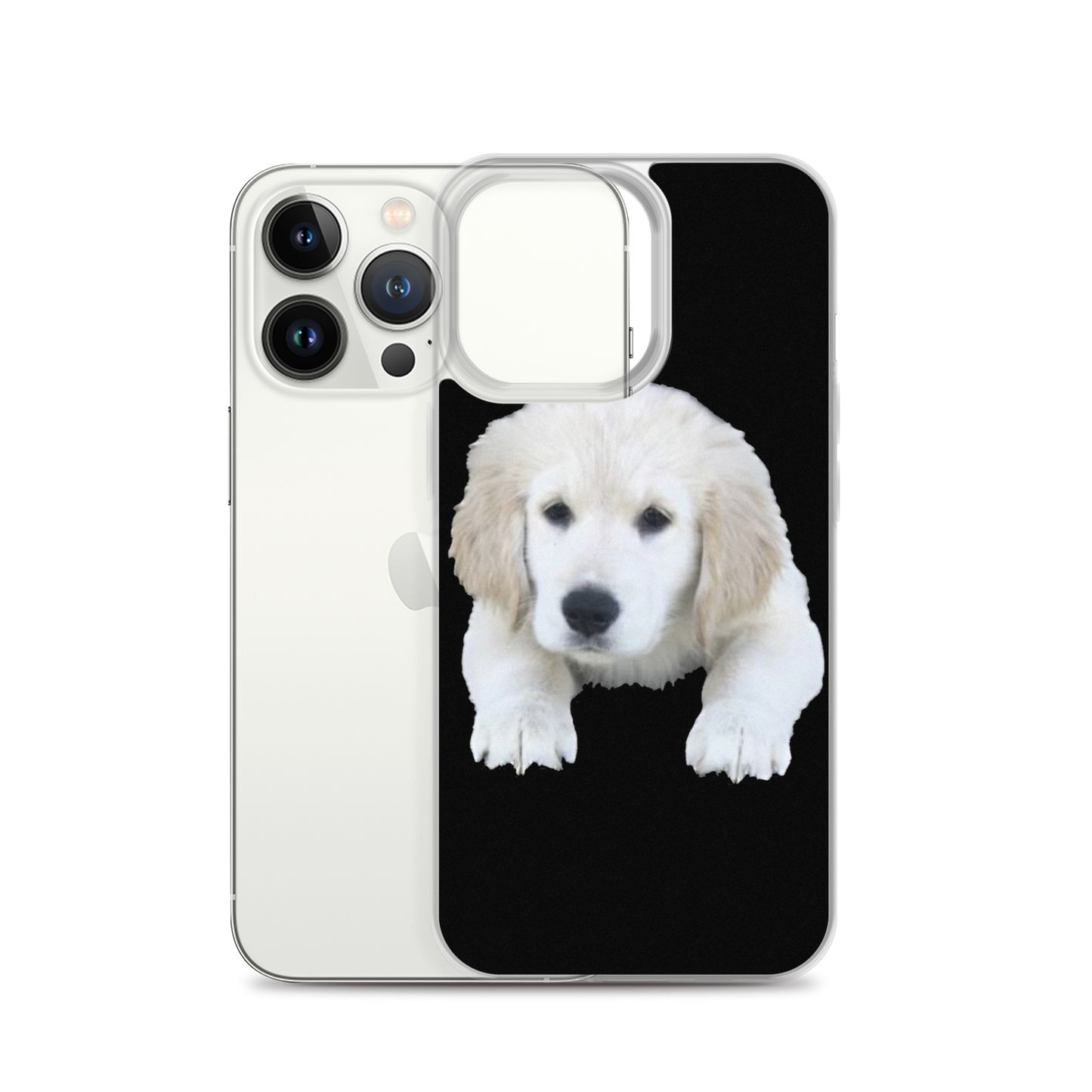 Golden Puppy Clear Case for iPhone®