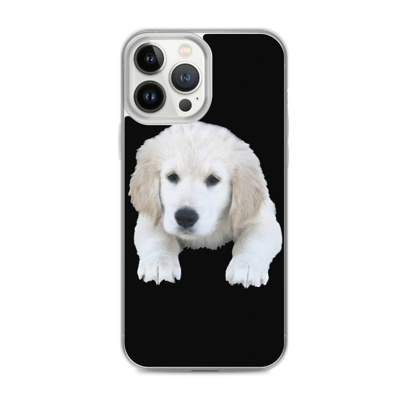 Golden Puppy Clear Case for iPhone®