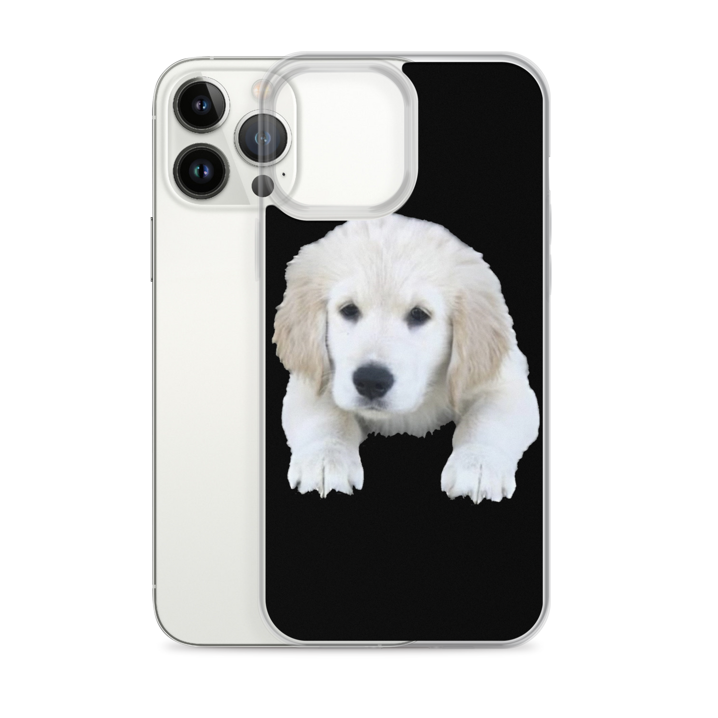 Golden Puppy Clear Case for iPhone®