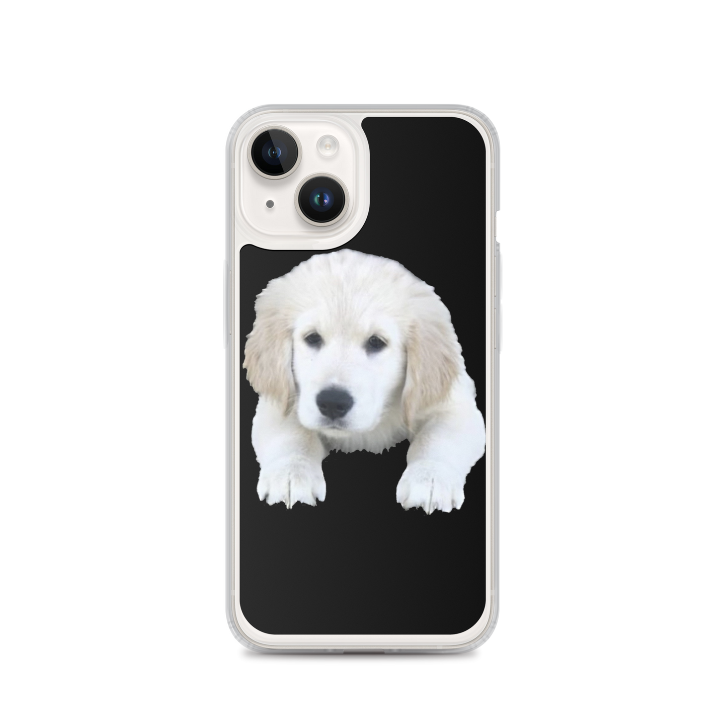 Golden Puppy Clear Case for iPhone®