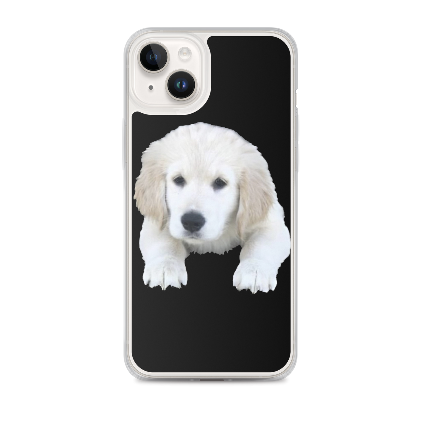 Golden Puppy Clear Case for iPhone®