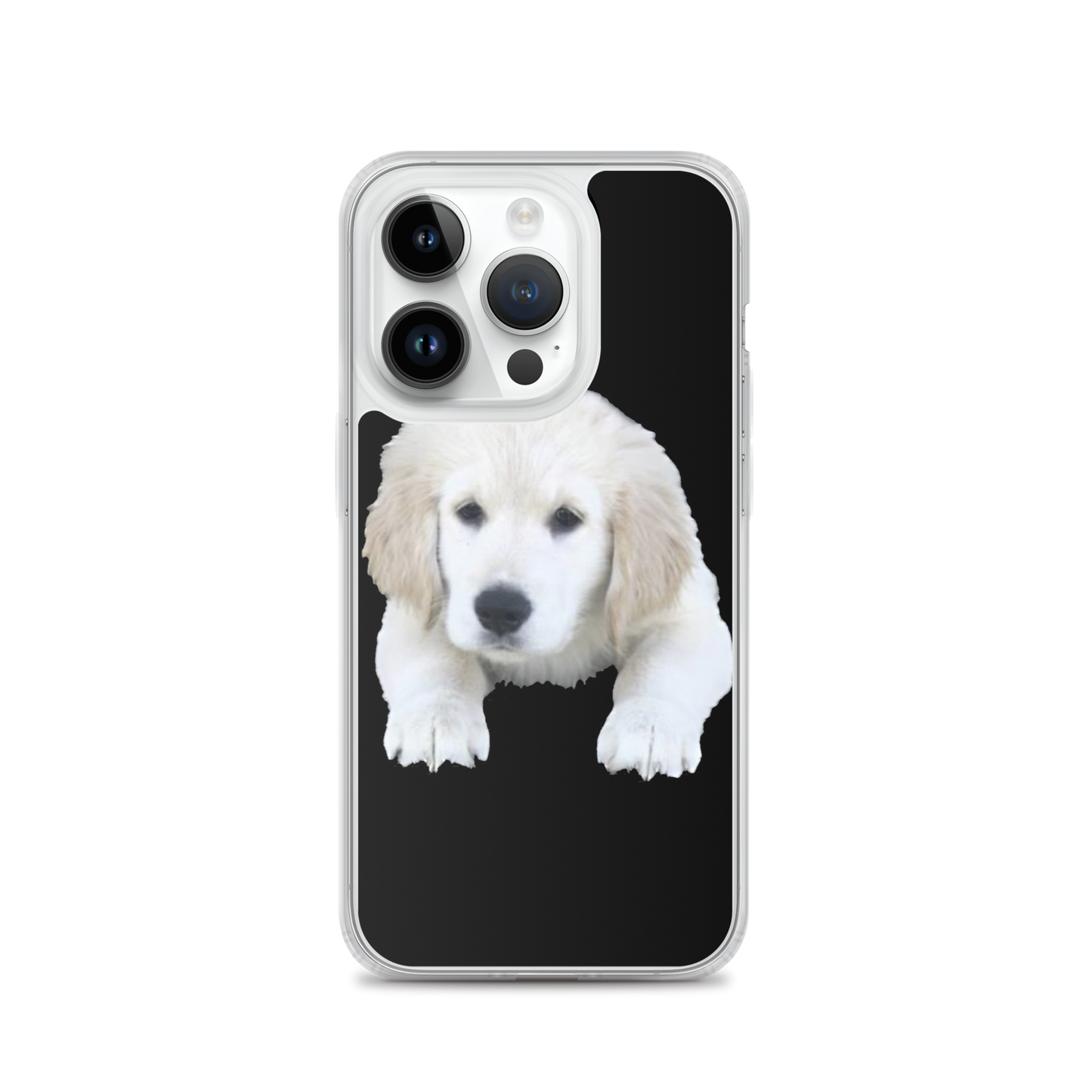 Golden Puppy Clear Case for iPhone®