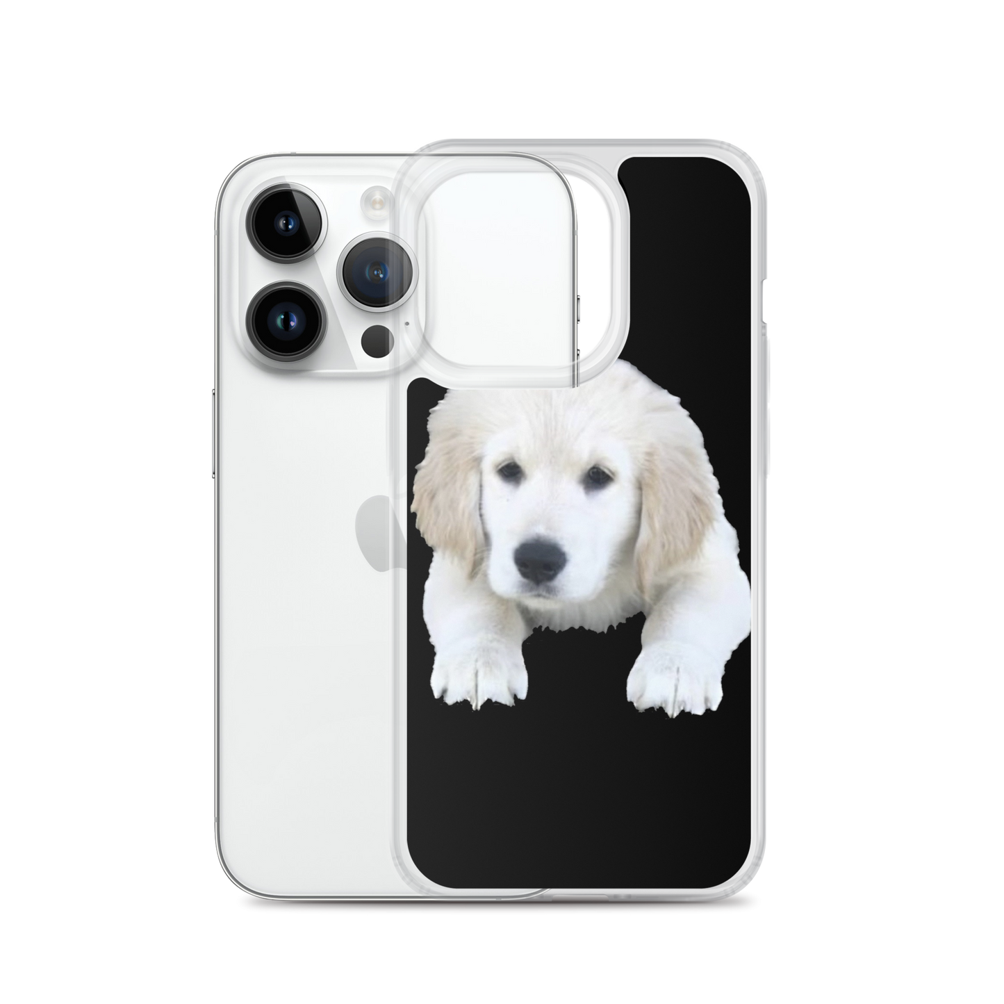 Golden Puppy Clear Case for iPhone®