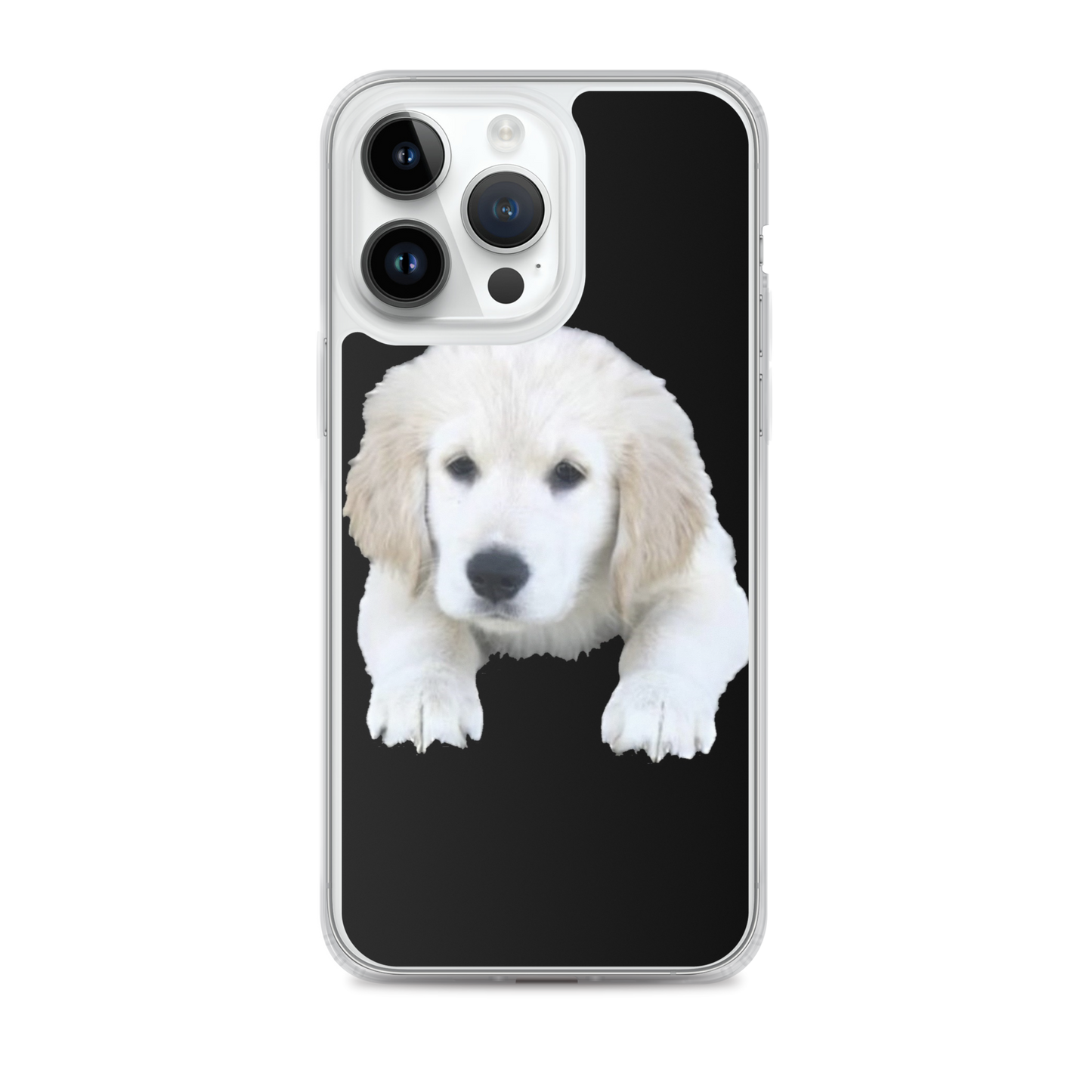 Golden Puppy Clear Case for iPhone®