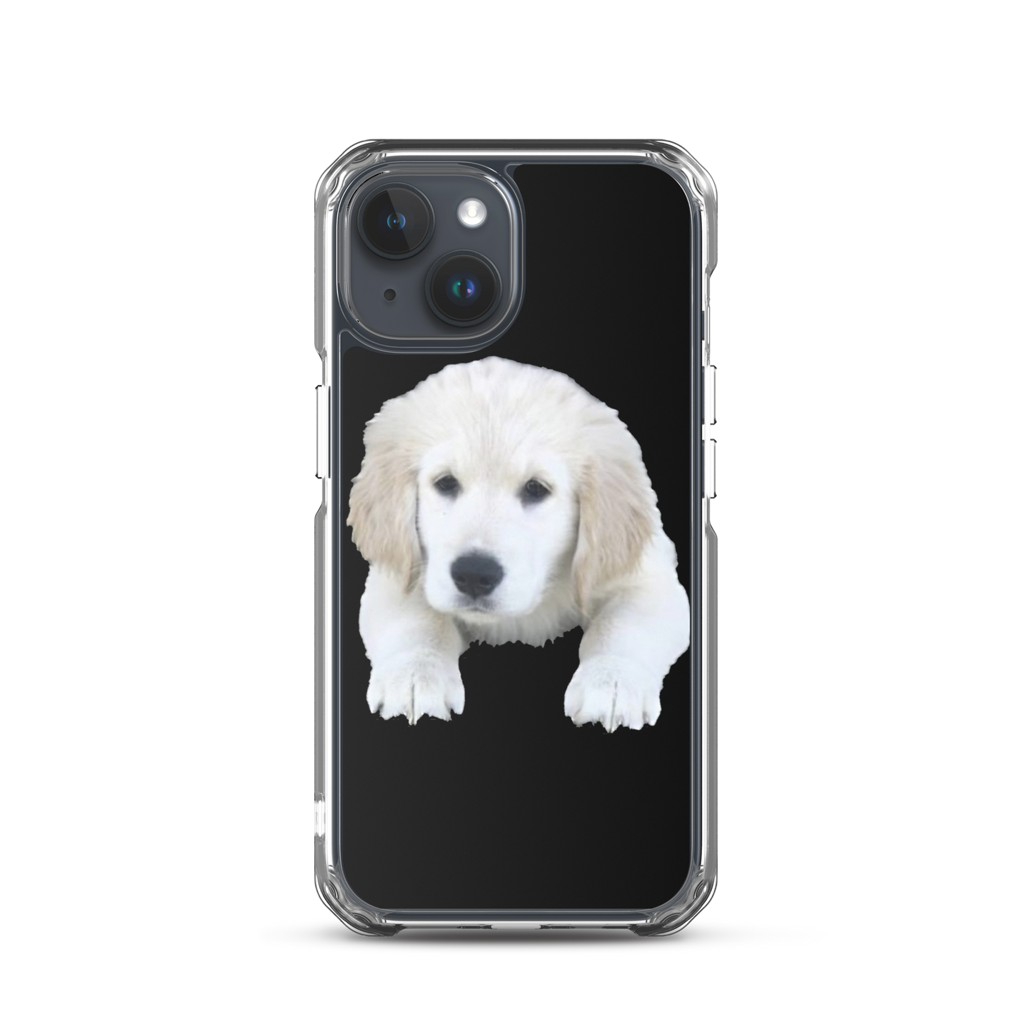 Golden Puppy Clear Case for iPhone®