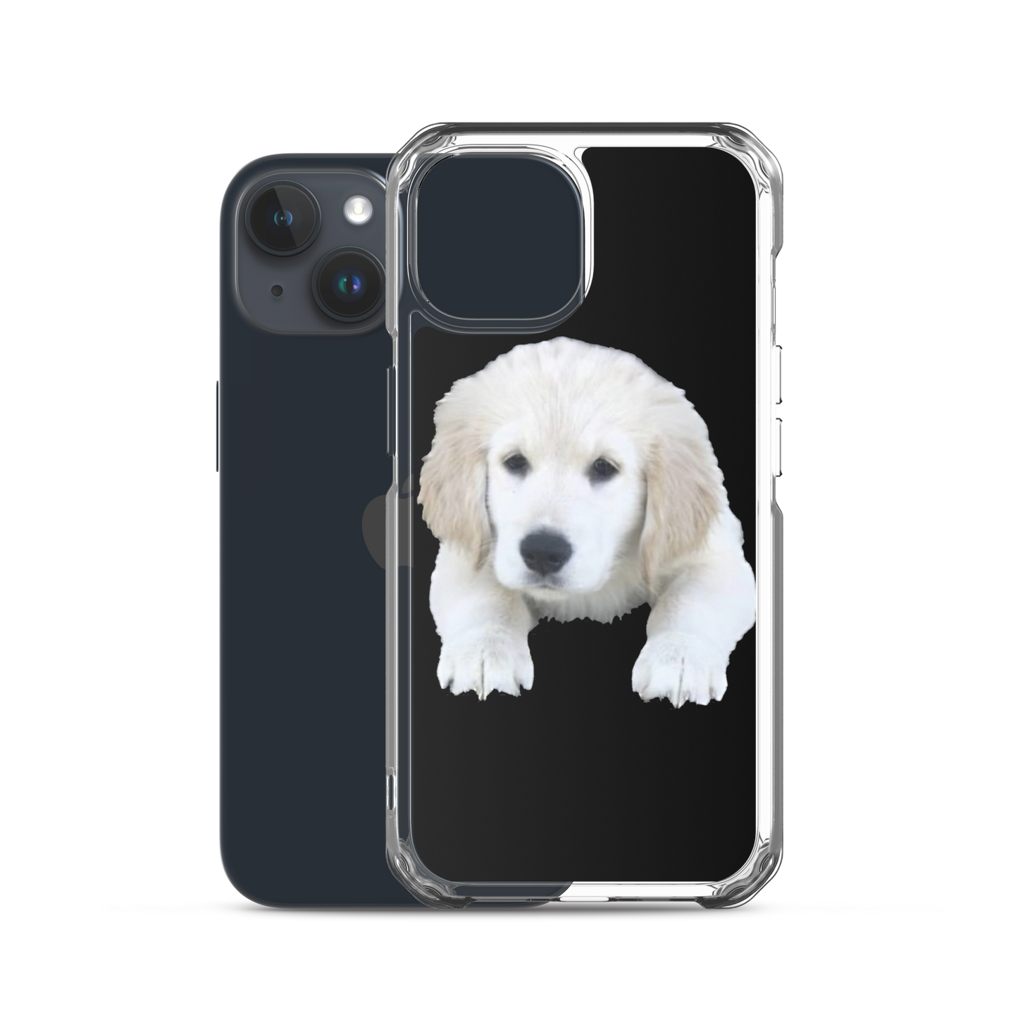 Golden Puppy Clear Case for iPhone®