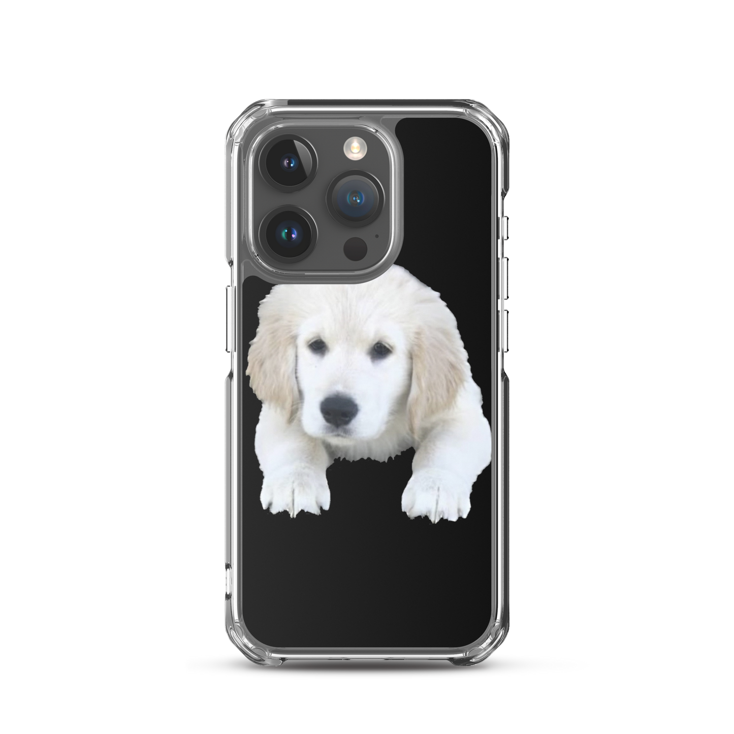 Golden Puppy Clear Case for iPhone®