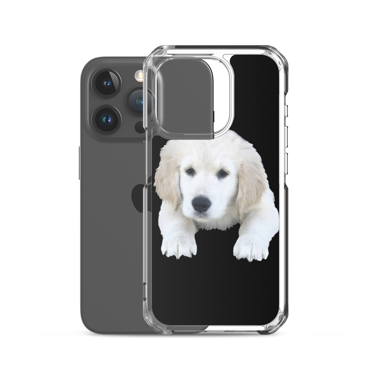 Golden Puppy Clear Case for iPhone®