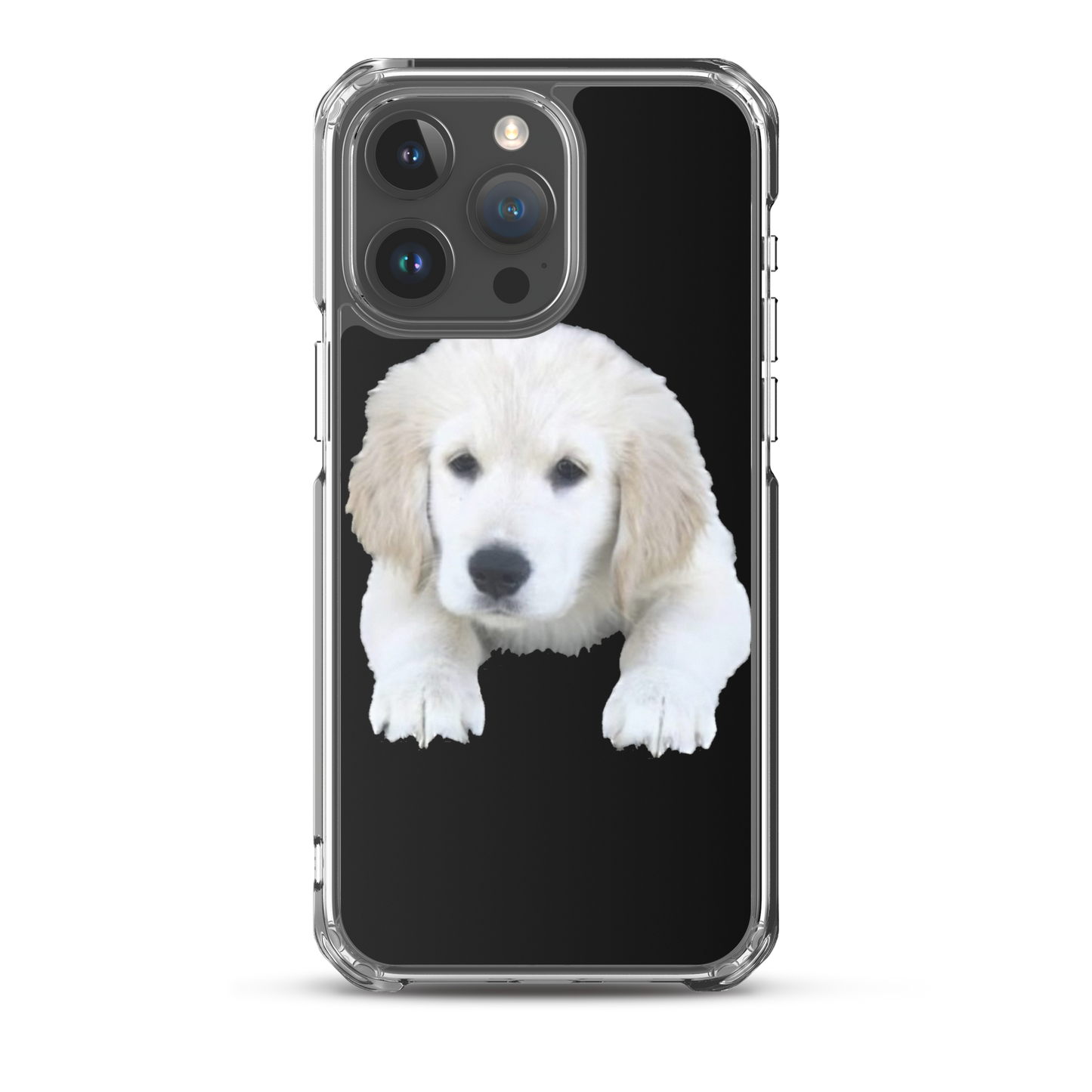 Golden Puppy Clear Case for iPhone®