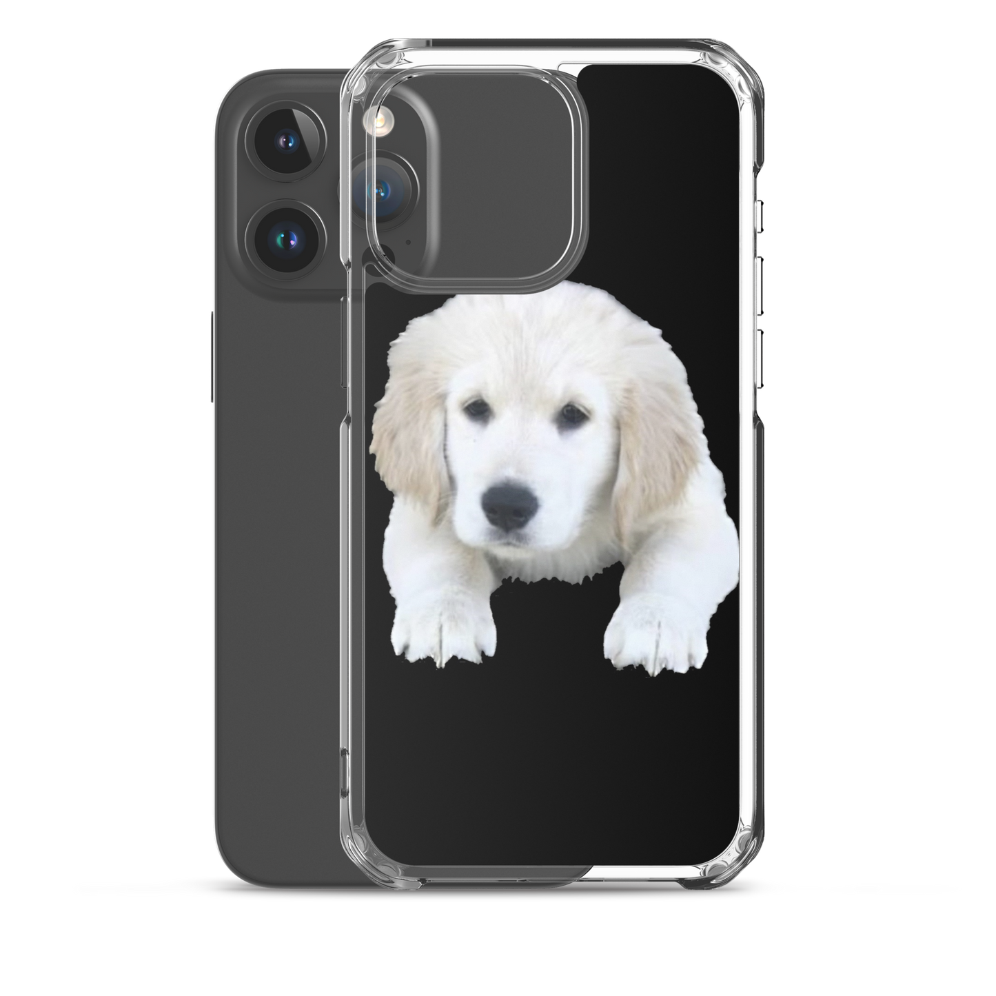 Golden Puppy Clear Case for iPhone®