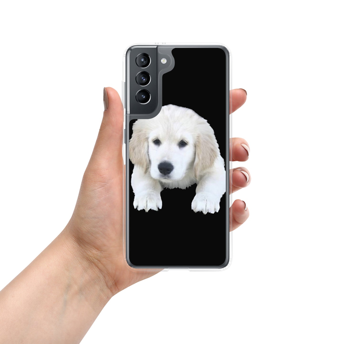 Golden Puppy Clear Case for Samsung®