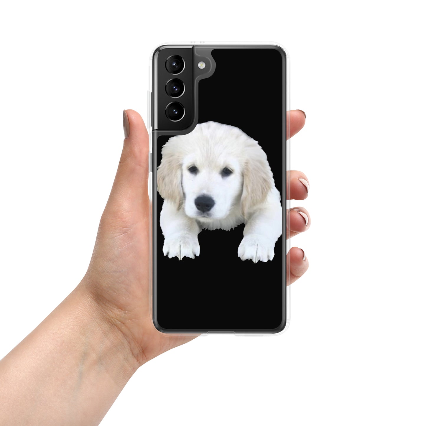 Golden Puppy Clear Case for Samsung®