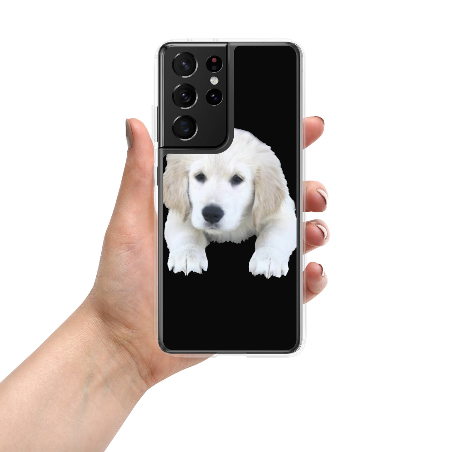 Golden Puppy Clear Case for Samsung®