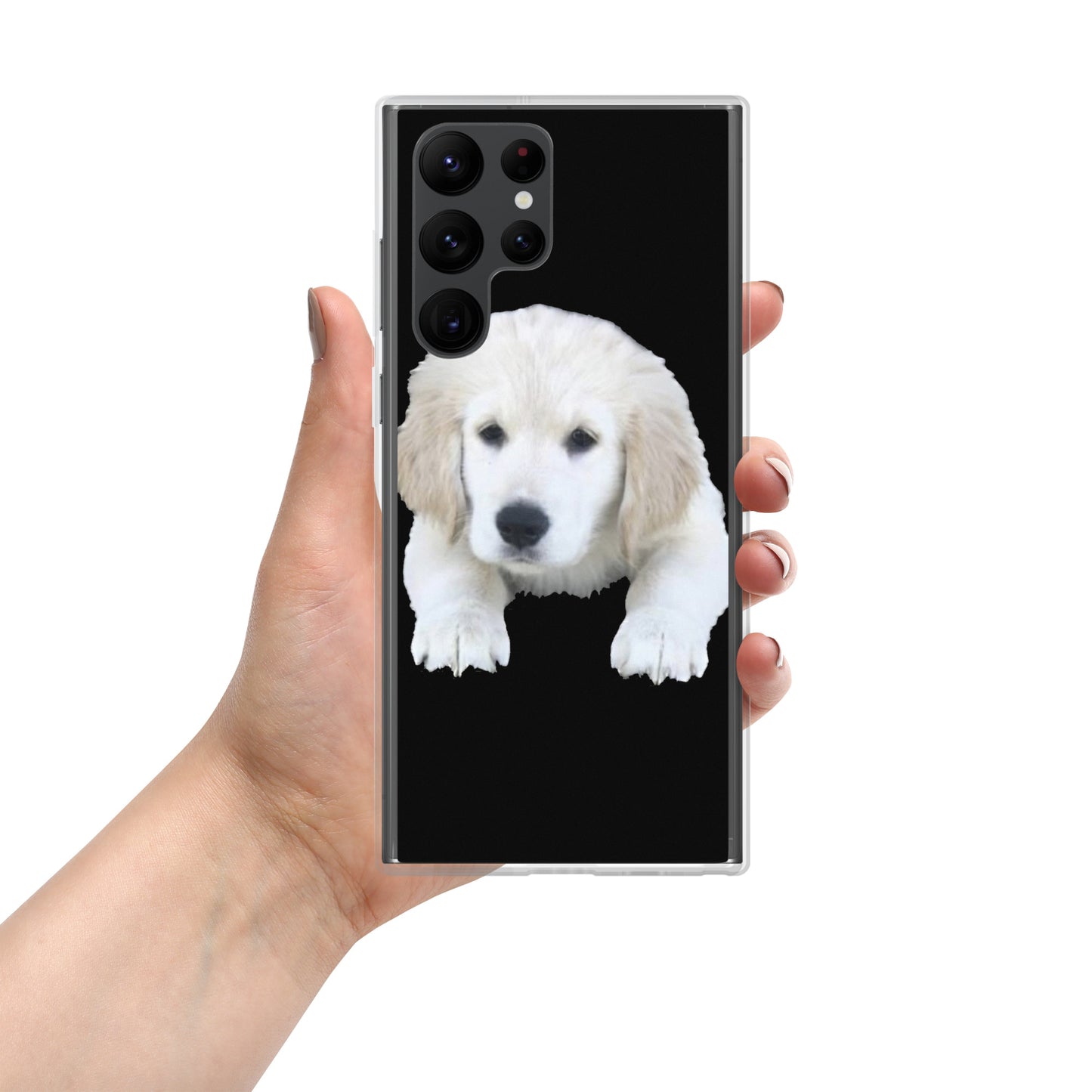 Golden Puppy Clear Case for Samsung®