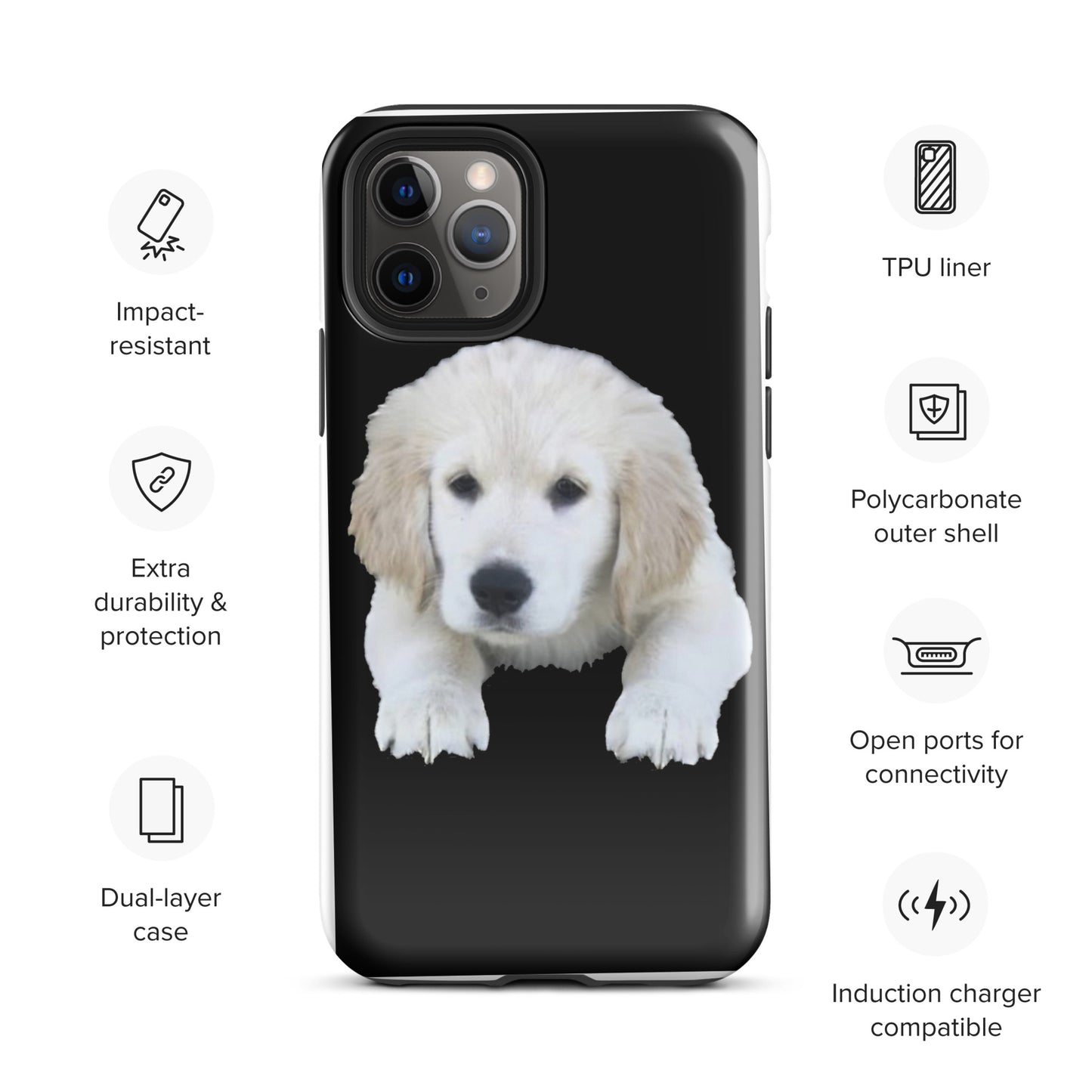 Golden Puppy Tough Case for iPhone®