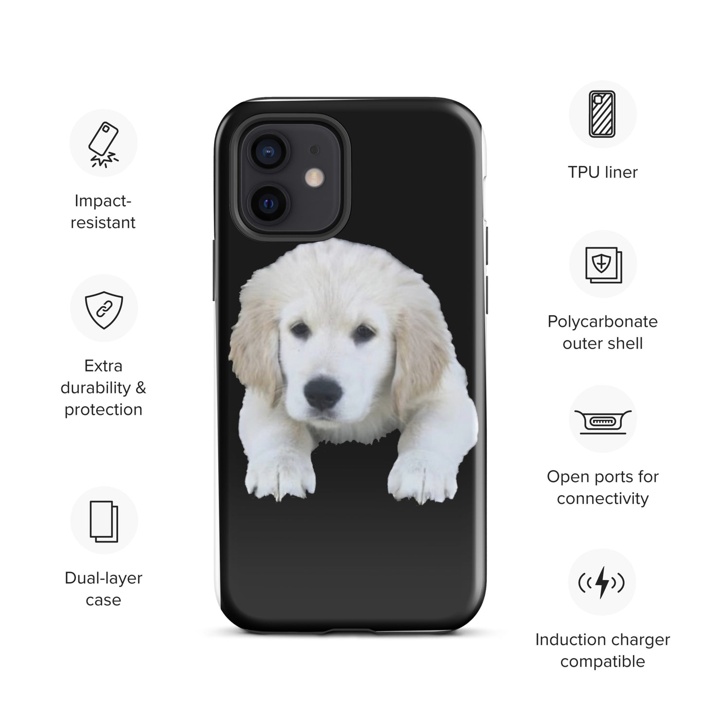 Golden Puppy Tough Case for iPhone®