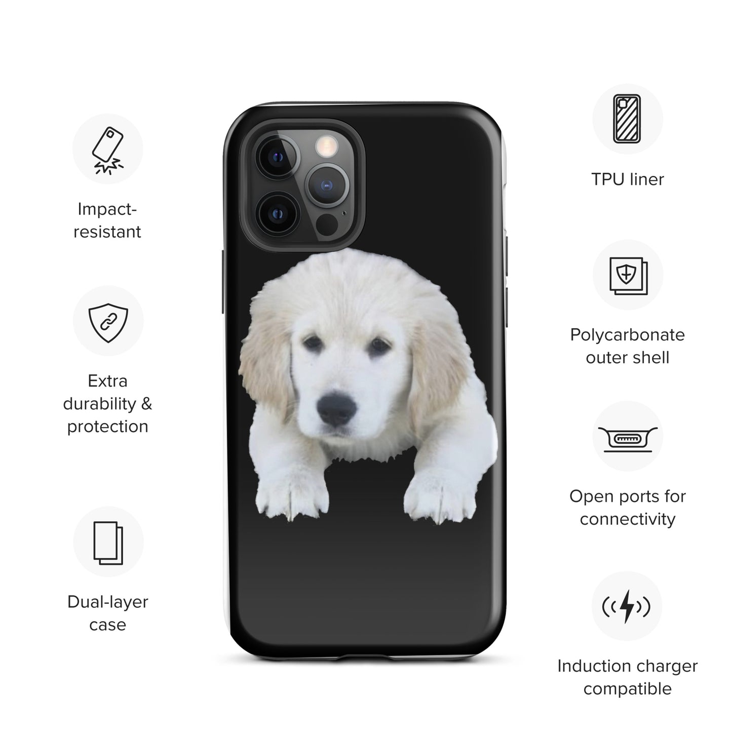 Golden Puppy Tough Case for iPhone®